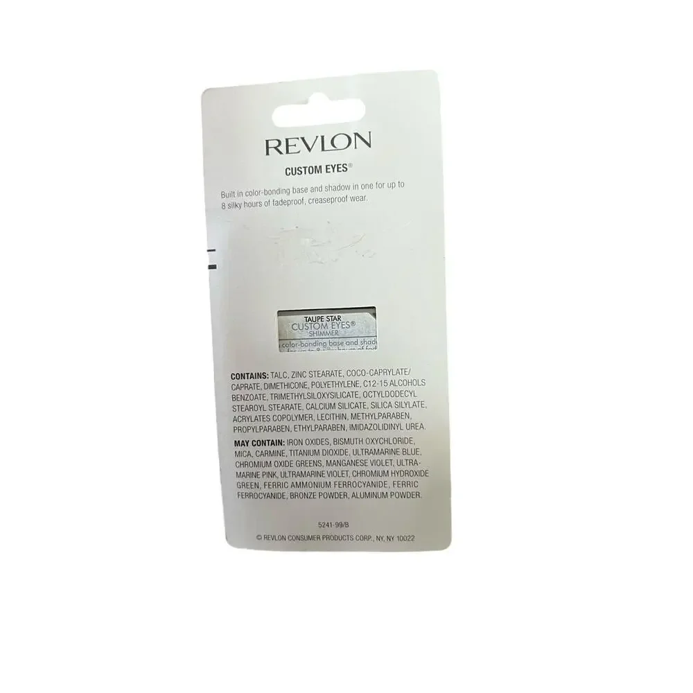 REVLON Custom Eyes Eye Shadow shimmer TAUPE STAR NEW Orginal packaging